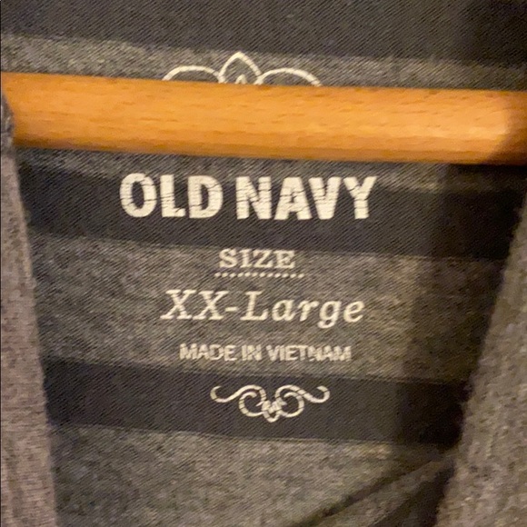 Long Sleeve Striped Turtle Neck Top - Picture 2 of 3